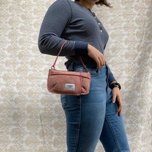 Pink Ugg mini purse